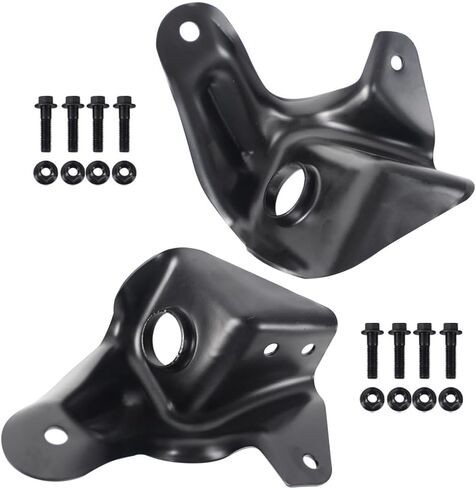 مجموعة دعامة ذراع نصف القطر - 523-018 و523-020 دعم ذراع التحكم لـ 1980-1996 Ford Bronco F-100 F-150 F-250 F-350 2WD، جانب السائق والراكب، يستبدل E1TZ-3B095-A/B in Kuwait