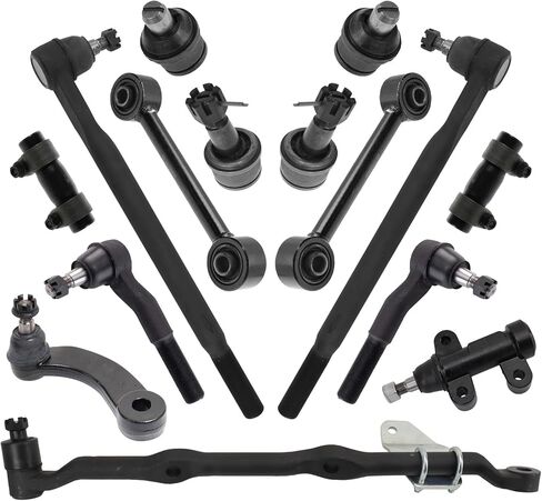 طقم التوجيه والتعليق الأمامي TRQ متوافق مع 2011-2016 Ford F-250 Super Duty F-350 Super Duty in Saudi Arabia