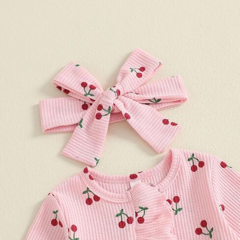 CIYCUIT Baby Girls Cactus Footies Newborn Zip Up Onesie Romper in Saudi Arabia