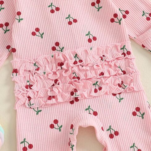 CIYCUIT Baby Girls Cactus Footies Newborn Zip Up Onesie Romper in Saudi Arabia