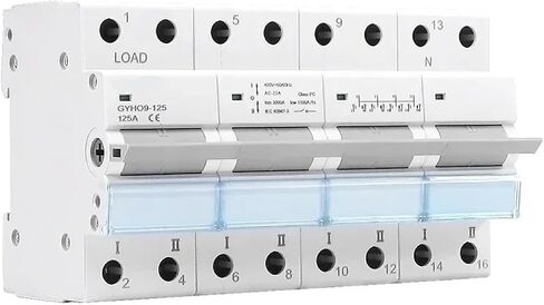GYHO9 Manual Transfer Switch, Dual Power Conversion with Indicator, MTS Isolating Switch (3P 63A) in Saudi Arabia