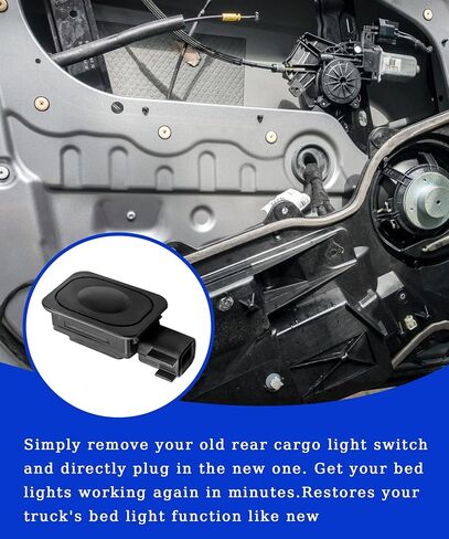 FL3Z-9C888-B مفتاح إضاءة مصباح السرير الخلفي يناسب Ford F150 2015-2023 Super Duty F250 F350 2017-2023 F450 F550 2017-2022 يستبدل SW7733 926-521 in Saudi Arabia