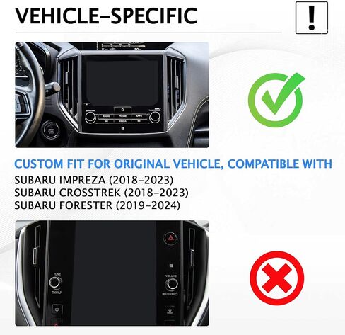 for 2019-2024 Subaru Forester Accessories & 2018-2023 Crosstrek & Impreza, 5-Pieces Aluminum Alloy Knob Covers Trim Set (Pink) Fits Push Start, Volume & Rearview Mirror in Saudi Arabia