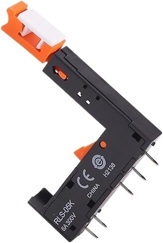 10 قطعة قاعدة لحام PCB RSL-05K للتتابع HF41F SSL6D باستخدام حامل لوحة 5 دبوس تصميم رقيق يوفر مساحة قابلة للإزالة معززة in Saudi Arabia