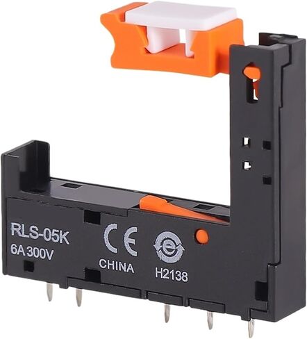 10 قطعة قاعدة لحام PCB RSL-05K للتتابع HF41F SSL6D باستخدام حامل لوحة 5 دبوس تصميم رقيق يوفر مساحة قابلة للإزالة معززة in Saudi Arabia