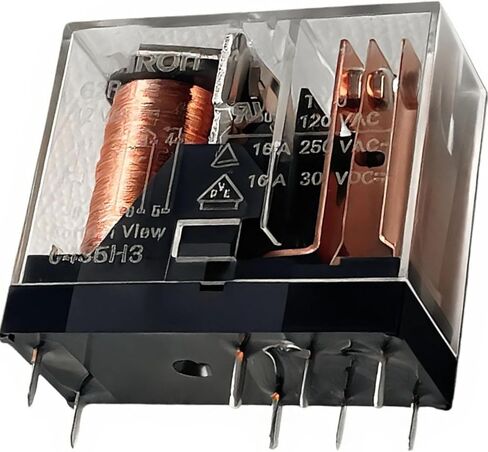 متوافق مع Omron G2R-1-E DC12 SPDT 16A PCB Power Relay، سعة عالية، 380VAC/125VDC، حافظة شفافة 291325.5 مم، من خلال الفتحة، ملف 275 لأنظمة التدفئة والتهوية وتكييف الهواء/الأجهزة/التحكم الصناعي in Kuwait