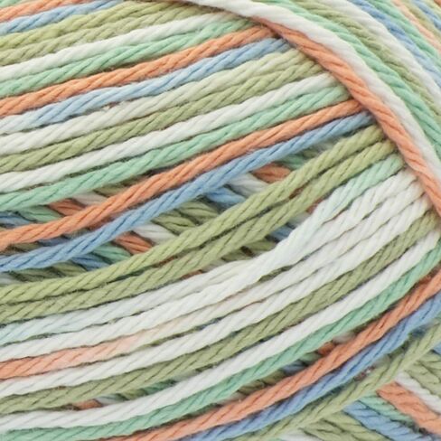 Bernat Handicrafter Cotton Yarn, Gauge 4 Medium Worsted, Beach Ball in Saudi Arabia