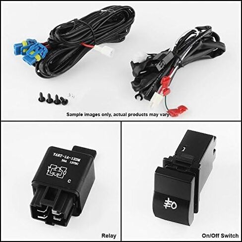 Jdragon Fog Light Compatible for 2010-2011 Mazda 3 Fog Lights Bumper Lamp Clear Set with Switch/Harness/Relay/Wiring in Saudi Arabia