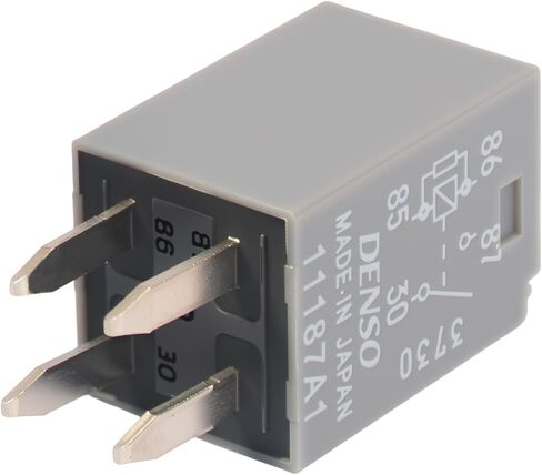 1Pcs Multi-Purpose Relays 13502753 and 2753 12VDC 20A 4-Pin Headlight Near Light Relay - Compatible with Chevrolet Silverado, GMC Sierra Select GM Vehicles - Fixes Fuel Pump Relay in Kuwait