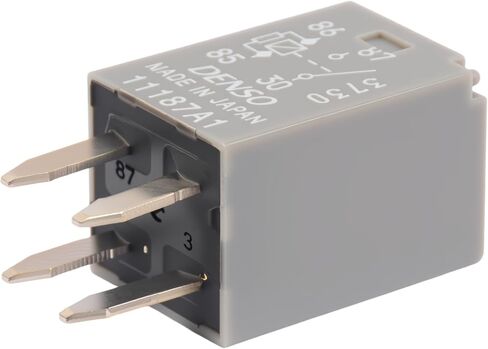 1Pcs Multi-Purpose Relays 13502753 and 2753 12VDC 20A 4-Pin Headlight Near Light Relay - Compatible with Chevrolet Silverado, GMC Sierra Select GM Vehicles - Fixes Fuel Pump Relay in Kuwait