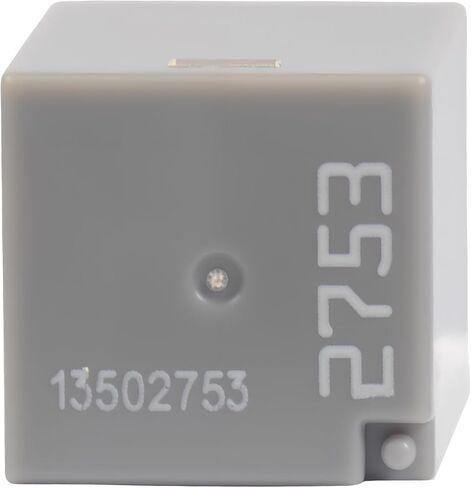 1Pcs Multi-Purpose Relays 13502753 and 2753 12VDC 20A 4-Pin Headlight Near Light Relay - Compatible with Chevrolet Silverado, GMC Sierra Select GM Vehicles - Fixes Fuel Pump Relay in Kuwait