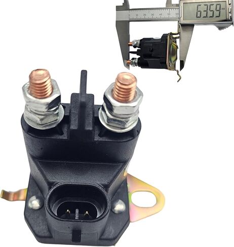 12V Starter Solenoid Relay 2 Terminals 7CM-1241-212-51 for Trombetta Lawn Mower,05167200 for Gravely ZT X, ZT XL in Saudi Arabia
