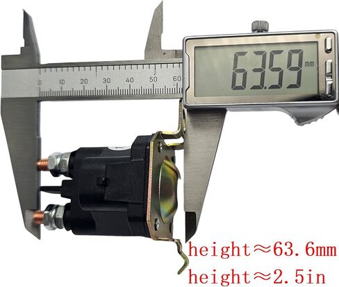 12V Starter Solenoid Relay 2 Terminals 7CM-1241-212-51 for Trombetta Lawn Mower,05167200 for Gravely ZT X, ZT XL in Saudi Arabia