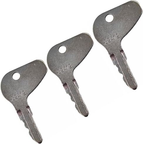 3PCS 32412 H32412 35260-31852 lgnition Keys for Kubota L, G & M Series G3200 G4200 G5200 G6200 M4700 M4800 MX5000 M5400 Tractor in Kuwait