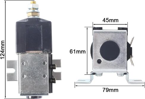 SW180 DC Contactor, ZJW200A 200-Amp Normally Open Style, for Forklift, Vehicle Winch, Industrial Equipment, Heavy-Duty Electric Control (72V) in Saudi Arabia