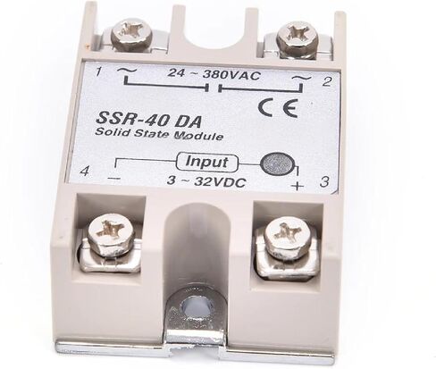 SSR-40DA مرحل الحالة الصلبة، تيار متردد للتحكم بتيار مستمر 40 أمبير، وحدة صناعية مع تبديل بدون تقاطع in Kuwait