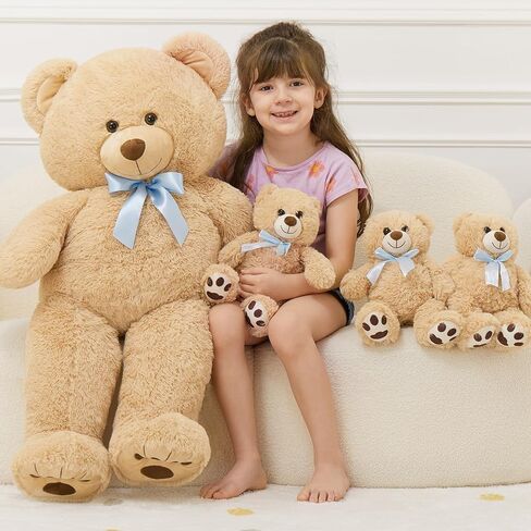 موريس موس دمية يونيكورن محشوة عملاقة بطول 4 اقدام، دمية يونيكورن محشوة كبيرة 2 في 1، دمية يونيكورن محشوة كبيرة 2 في 1 للفتيات الصغيرات في عيد الميلاد والكريسماس وعيد الحب in Kuwait