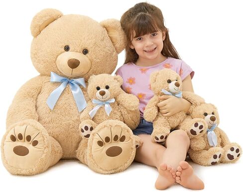 موريس موس دمية يونيكورن محشوة عملاقة بطول 4 اقدام، دمية يونيكورن محشوة كبيرة 2 في 1، دمية يونيكورن محشوة كبيرة 2 في 1 للفتيات الصغيرات في عيد الميلاد والكريسماس وعيد الحب in Kuwait