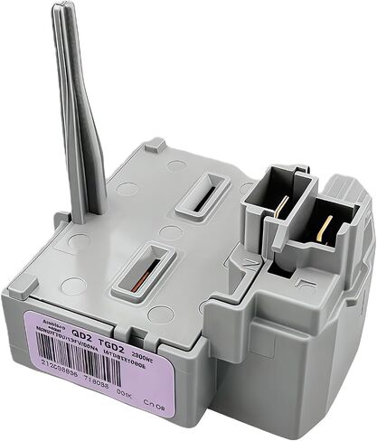 WR08X22874 Refrigerator Relay and Overload Kit Fit for Ge Refrigerator CFE CYE DFE FBS, Compressor Starter Relay Repalce 4454642 AP5970731 PS11701228 EAP11701228 197D8031P005 in Saudi Arabia