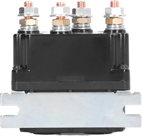 طقم مرحل للتحكم عن بعد للونش DC12V 250A، نظام موصل تحكم لاسلكي عالي التحمل للمركبات الصناعية، أسود in Kuwait