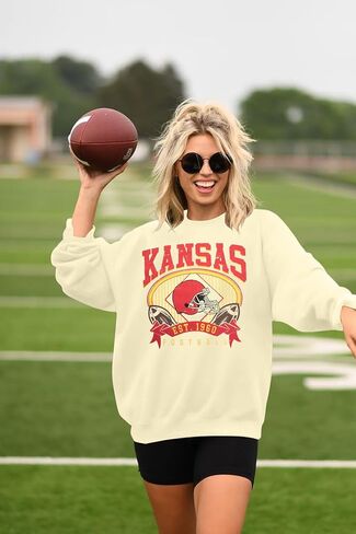 MyHalf Game Day Sweatshirt Football Dorts: Women Gameday Sequin Outfits Football Fan Game Shirt Long Sleeve قمم غير رسمية in Saudi Arabia