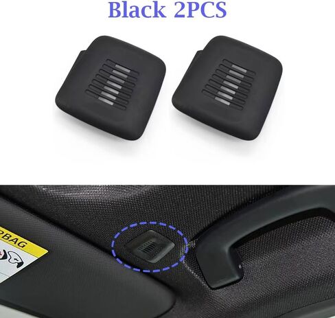 استبدال لوحة غطاء الميكروفون الداخلي للسقف لسيارات BMW 1 2 3 4 5 6 7 8 X1 X2 X3 X4 X5 X6 X7 Series، F20/F45/F30/F32/F07/F10/G30/F06/G32/F48/F39/F25/F15/G07 (أسود) in Kuwait