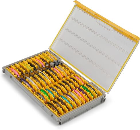 صندوق أدوات السباحة بلانو إيدج 3700، بطول 35.56 سم طولًا × 22.86 سم عرضًا × 6.35 سم ارتفاعًا، يحمي ما يصل إلى 24 طعمًا، وصناديق أدوات لصيد الأسماك، وتكنولوجيا منع الصدأ، وختم محكم للماء، ونظام وضع العلامات EZ in Saudi Arabia