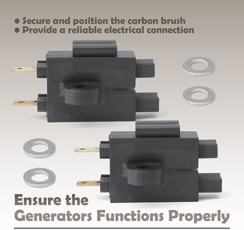 مجموعة حامل الفرشاة 0663860SRV متوافقة مع بديل Generac Guardian لـ Centurion for Watchdog لمولدات Bryant لـ Ge 5734 5735 005802-0 005932-0 4000XL 1470-0 46732 7000EXL in Kuwait
