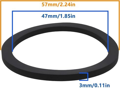 4Pcs Tractor Fuel Lift Pump Bowl Nitrile Rubber Seals 92851 Compatible with Fordson Power Super Major in Saudi Arabia