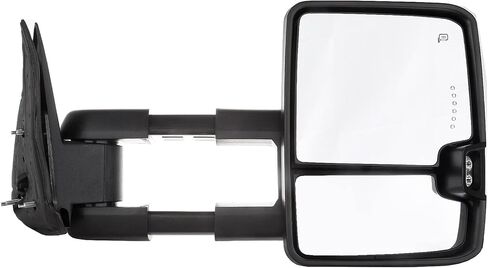 ECCPP Towing Mirrors for 1999-2006 Chevy Silverado GMC Sierra Pickup all models Black Manual Telescoping Pair Mirrors in Kuwait