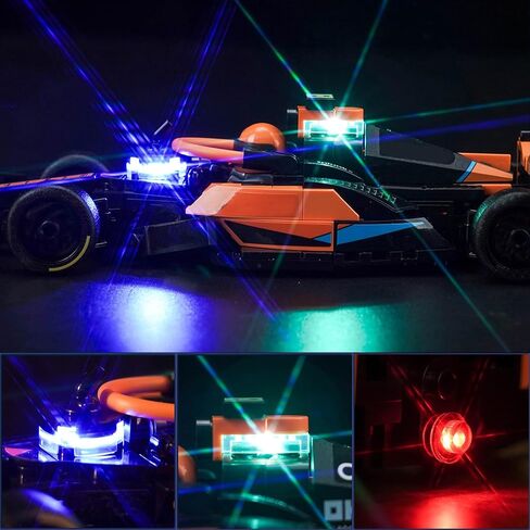 BrickBling LED Light Kit for Lego Speed Champions Lamborghini Countach 76908 Building Kit, Lighting Set Compatible with Lego 76908 (Without Model) in Saudi Arabia