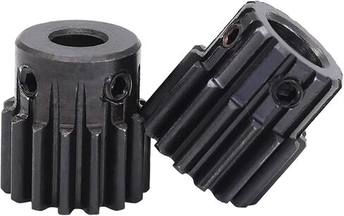 1 متر ترس 1M-17T/18T SC45 # الكربون الصلب مهماز حجم التجويف 4/5/6/6.35/7/8/10 مللي متر 1 قطعة (6 مللي متر ، 1M18T) in Kuwait