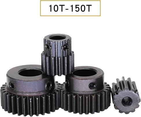 1 متر ترس 1M-17T/18T SC45 # الكربون الصلب مهماز حجم التجويف 4/5/6/6.35/7/8/10 مللي متر 1 قطعة (6 مللي متر ، 1M18T) in Kuwait