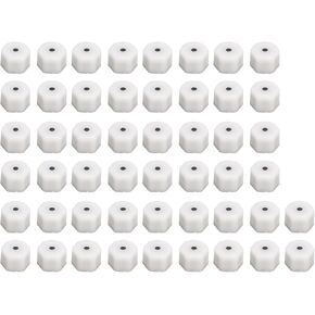 50PCS Car Air Conditioning Valve Caps, AC System Seal Kit, Strong Sealing Performance with ABS Material, Compact Size Valve Caps for Cars Trucks Engineering Vehicles, Durable and E (1/2in) in Kuwait
