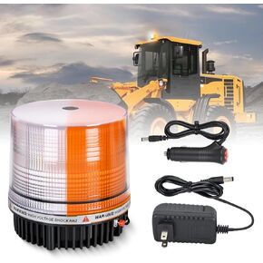 Nilight 18LED Magnetic Beacon Light Red Blue Wireless Rotating Powered Emergency Hazard Warning Safety Flashing Rooftop Led Strobe Lights for Car Truck Snow Plows Forklift Trailer Security Vehicles in Saudi Arabia