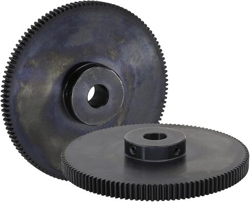 Gear 1M-130T/140T/150T/110Teeth SC45#Carbon Steel Teeth Wheel Bore Size 8/10/12mm 1Pcs(1M130T - Bore 10 mm) in Saudi Arabia