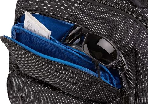 حقيبة منظمة للسفر 2×1 بتصميم طويل يمر بالجسم من ثول - أسود in Kuwait