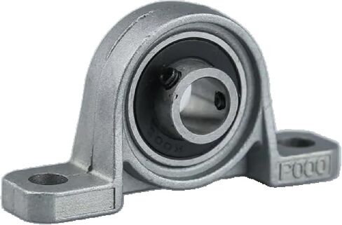 Zinc Alloy Pillow Block Mounted Ball Bearing, Industrial Grade Self-Aligning Support Block with Precision Machined Housing, Corrosion Resistant Single Unit (KFL001(12mm)) in Saudi Arabia
