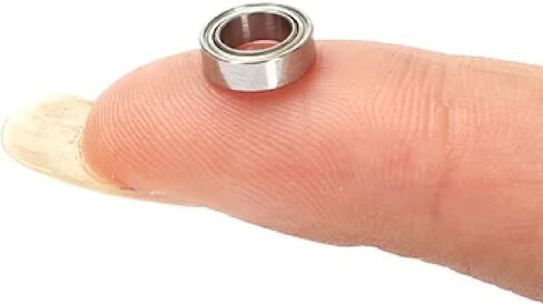 Premium Mini Ball Bearings, 10 Pack, Precision Engineered, Compact Size, Low Friction Design for DIY Projects, Hobbies, Small Machinery (682 2x5x2.3mm RS) in Saudi Arabia