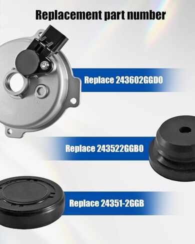 243602GGD0 Engine Variable Timing Solenoid with Sensor Fit for Sonata Hyundai Tucson Santa Fe SPOR Kia Sorento Sportage Engine Camshaft Intake Plug Replace 24351-2GGA1 24352-2GGB0 243522GGB0 in Saudi Arabia