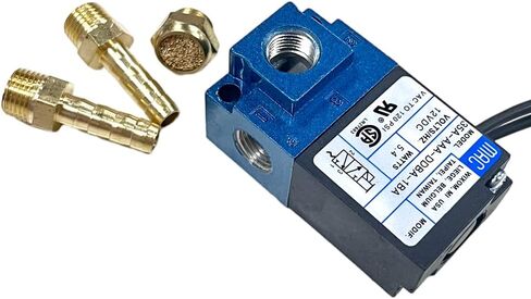 صمام الملف اللولبي للتحكم في تعزيز 3 منافذ، بديل لسلسلة MAC Valve 35A وOEM 35A-AAA-DDBA-1BA، 12V DC 5.4W وحدة تحكم إلكترونية عالية التدفق للمركبات ذات الشحن التوربيني in Kuwait