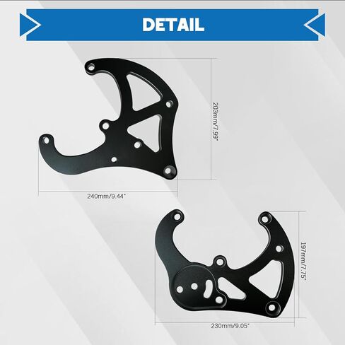 طقم دعامة ضاغط مكيف الهواء مناسب لشاحنة LS Truck R4 A/C SUV LSX AC LS1 LS3 LS2 LQ4 LQ9 LS6 L92 L99 L33 LR4 متوافق مع Chevy Silverado، GMC Sierra، استبدال رقم الجزء 551585X-3 in Kuwait