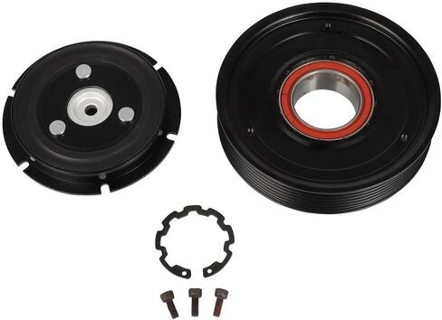 cciyu AC Clutch kit Fit for Hyundai Sonata 2.0L 2.4L 2011-2012 Replaces A/C AC Compressor Clutch for Car 6 Grooves 10349930 in Saudi Arabia