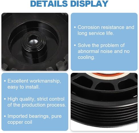 ECCPP A/C قابض الضاغط 2021-2023 لقابض Lexus ES250 2.5L AC in Saudi Arabia