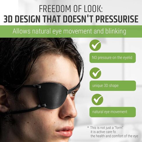 Metal gear solid Eye Patch, Leather Eye Patch, Man Eye Patch, Snakes Eye Patch, Black Eye Patch, Punished Snake Style Leather Eyepatch (Dark brown, Right Eye) in Saudi Arabia