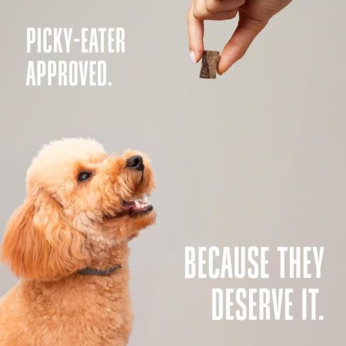 عبوات قيمة للكلاب من Whole Life Pet Just One Beef Lived Dog Treats - درجة بشرية، مجففة بالتجميد، مكون واحد - تدريب أو مكافأة، خالية من الحبوب، صنع في الولايات المتحدة الأمريكية in Kuwait