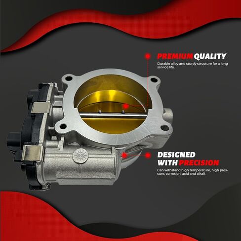 جسم خانق إلكتروني متوافق مع 2006-2008 تشيفي أفالانش إكسبريس سيلفرادو سوبربان، جي إم سي سييرا يوكون إنفوي، كاديلاك هامر بويك ساب 4.8/5.3/6.0/6.2L، يستبدل 12580760 12679524 in Kuwait