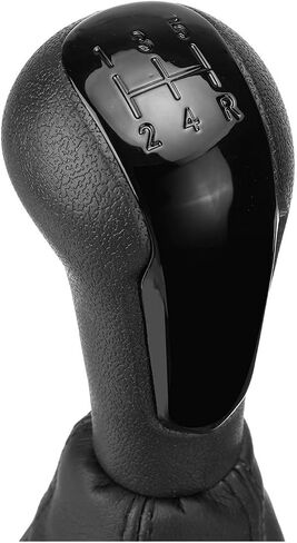 Gear Shift Knob Fit for Chevy Spark 201-2016 5 Speed Shifter Gearstick Lever W/Gaiter Boot Cover(Matte) in Saudi Arabia