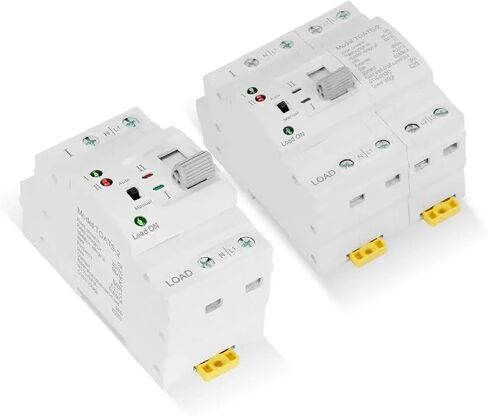 TOATS-2 Din Rail مفتاح نقل تلقائي، محدد كهربائي مزدوج الطاقة، 6A-63A، تيار متردد 50-60 هرتز، فئة الكمبيوتر الشخصي، تبديل تلقائي تحت 75 مللي ثانية (4P 63A 110V) in Saudi Arabia