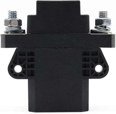 QZJ100A DC Power Contactor, 100A Heavy-Duty Relay Switch, Black Industrial Grade, Normally Open/Closed Configuration for Forklifts, Electric Vehicles (24V) in Saudi Arabia